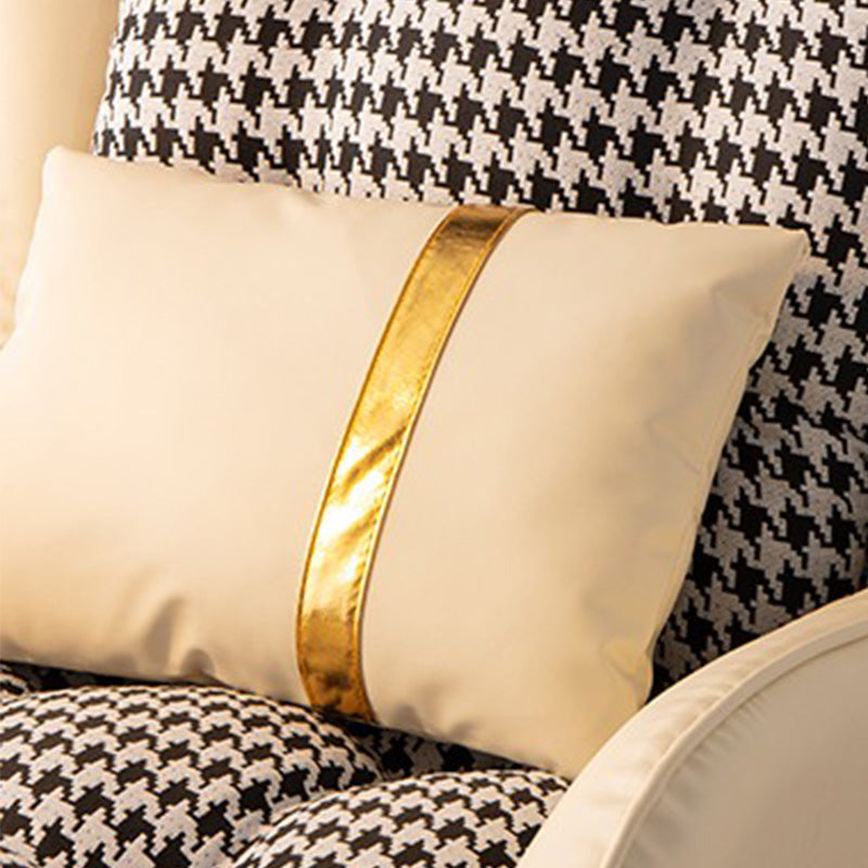 Removable Cushions Chair with Flared Arms for Apartment 35.43"