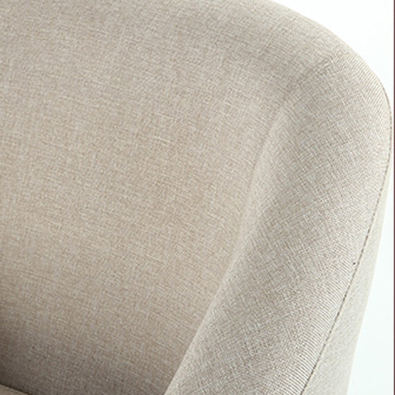 Basic Four Leg Chair with Sloped Arms and Removable Cushions