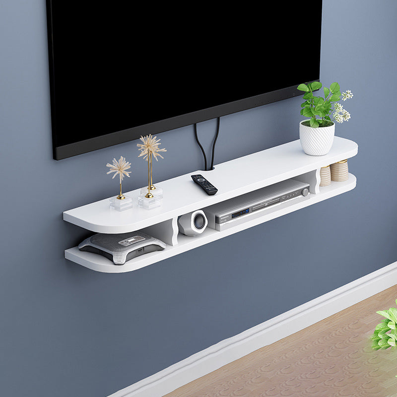 Scandinavian TV Media Stand Floating Engineered Wood TV Console