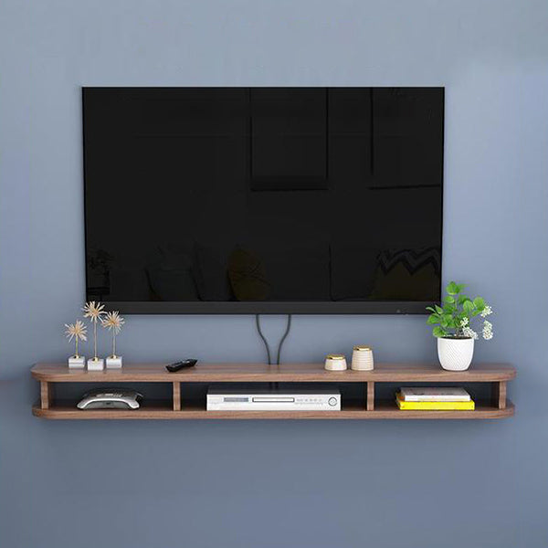 Scandinavian TV Media Stand Floating Engineered Wood TV Console