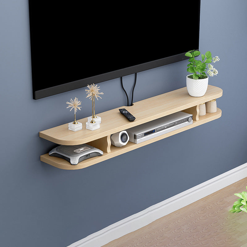 Scandinavian TV Media Stand Floating Engineered Wood TV Console