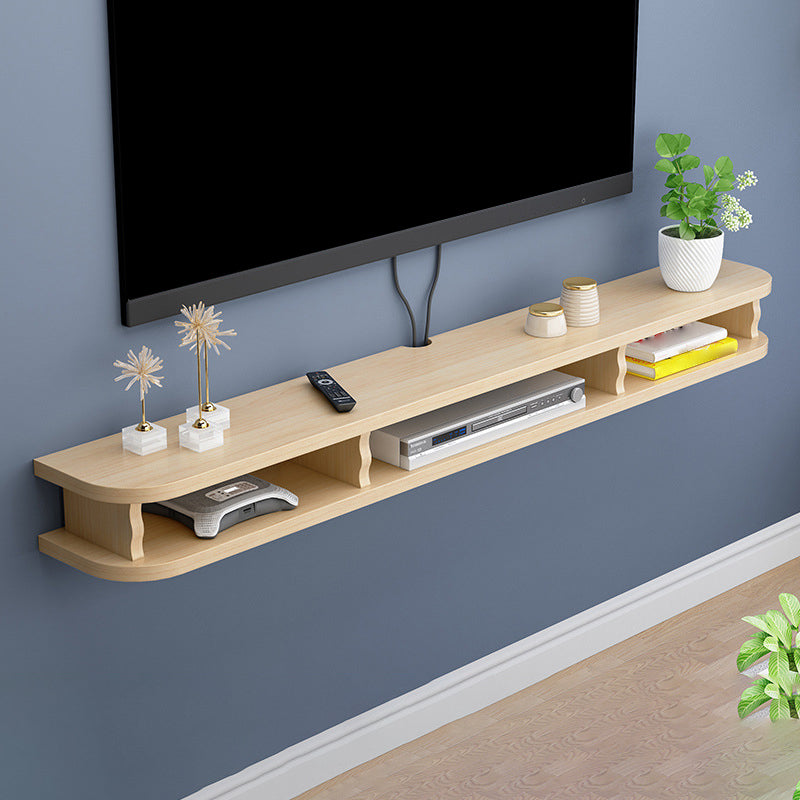 Scandinavian TV Media Stand Floating Engineered Wood TV Console