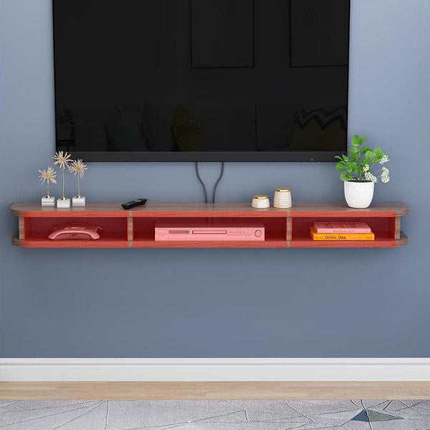 Scandinavian TV Media Stand Floating Engineered Wood TV Console