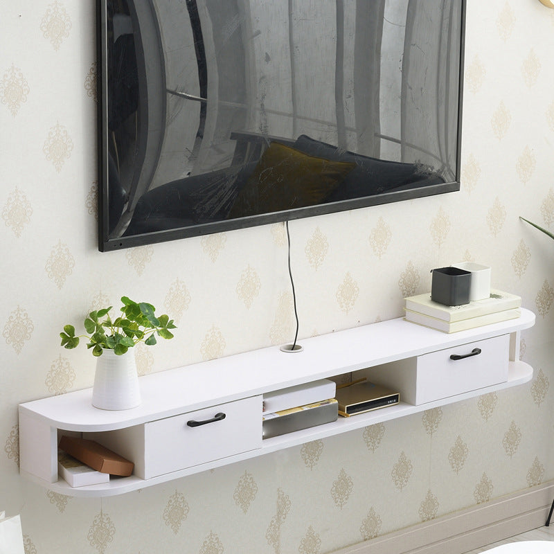 Scandinavian Wall-mounted TV Stand Engineered Wood TV Cabinet