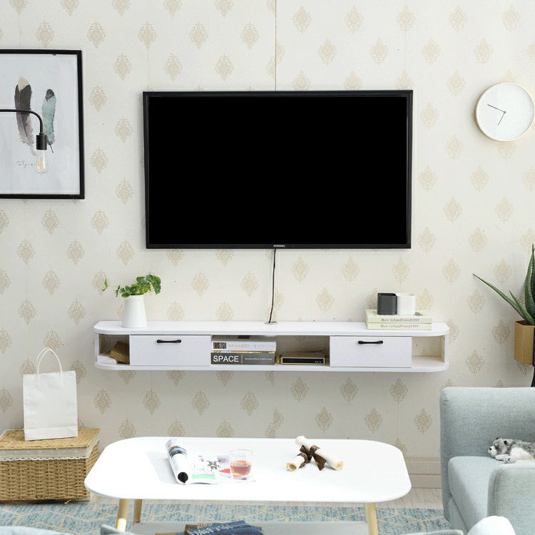 Scandinavian Wall-mounted TV Stand Engineered Wood TV Cabinet