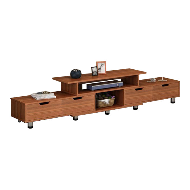 Scandinavian TV Media Stand Engineered Wood TV Stand Console