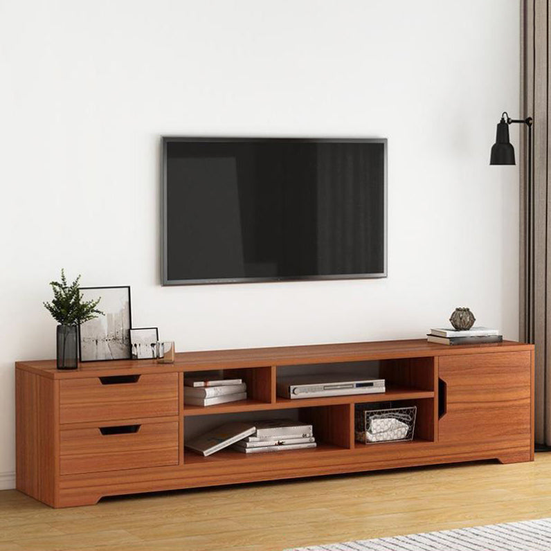 Scandinavian TV Media Stand Engineered Wood TV Stand Console