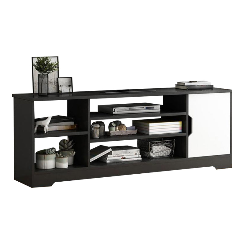 Scandinavian TV Media Stand Engineered Wood TV Stand Console