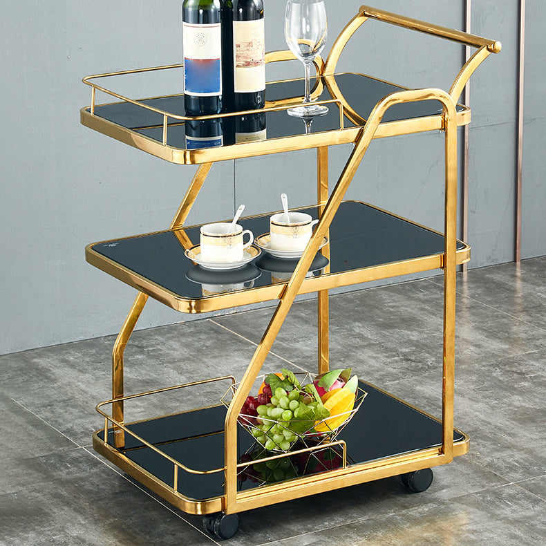 33.07" High Rolling Contemporary Prep Table Stone Prep Table for Restaurant