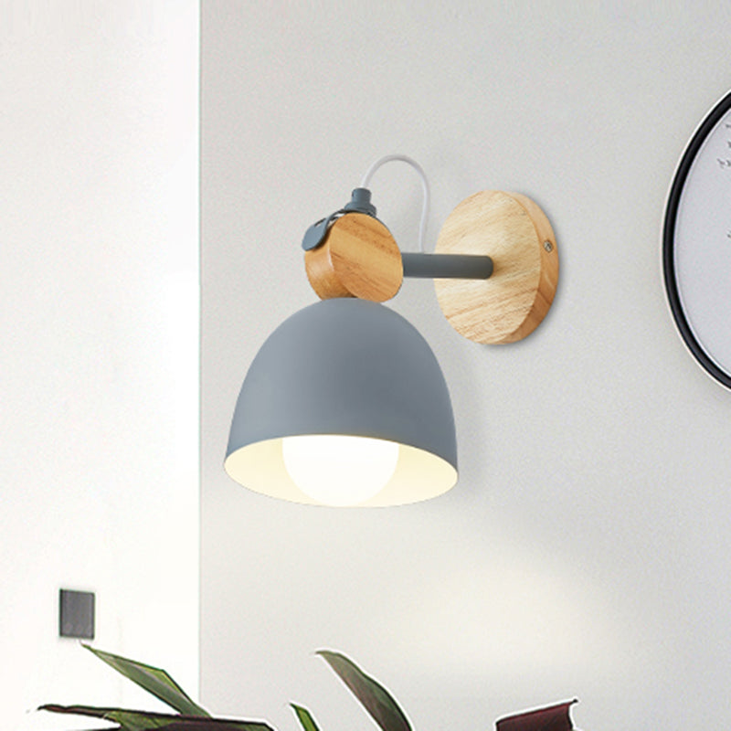 MOLTO MOLTO DOMA DOME SCONCE SOGGIORO ANGOLO REGOLABILE 1 Luce da parete in stile Nordico