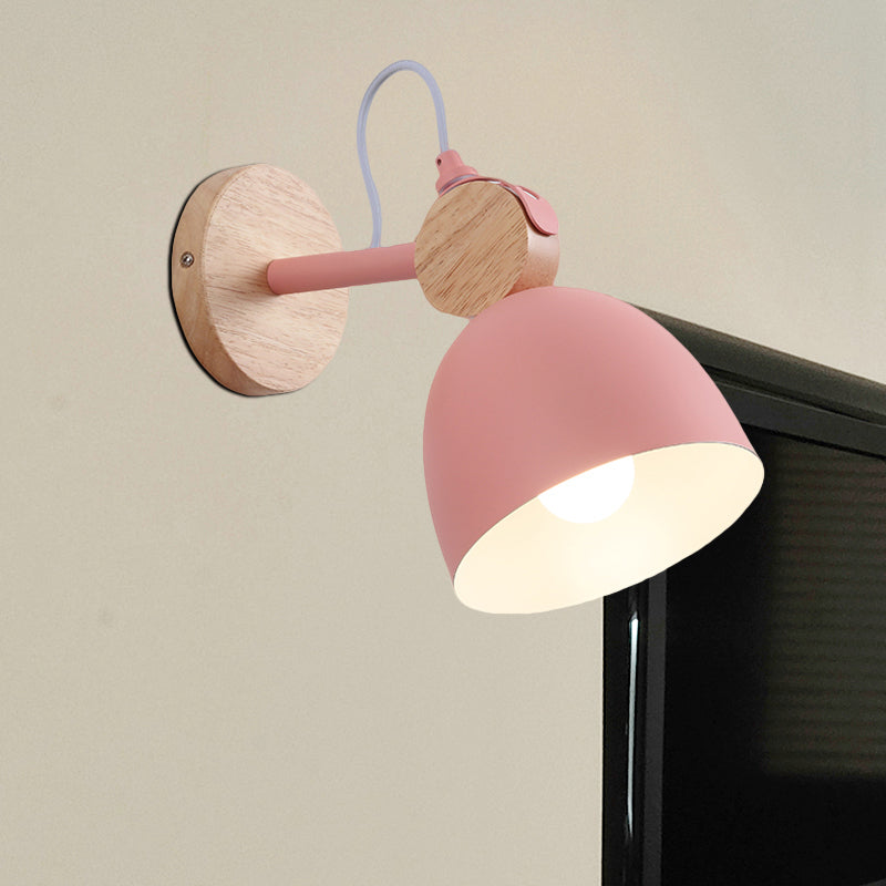 MOLTO MOLTO DOMA DOME SCONCE SOGGIORO ANGOLO REGOLABILE 1 Luce da parete in stile Nordico