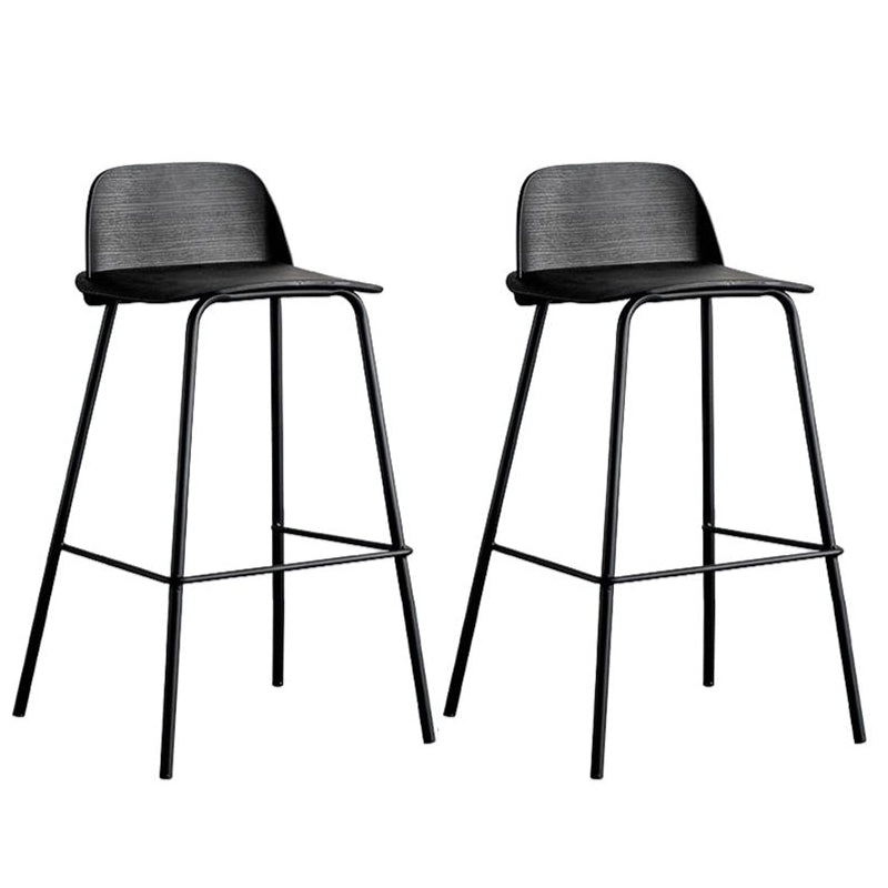Modern Style Metal Bar-stool Plastic Counter Bar Stool for Kitchen