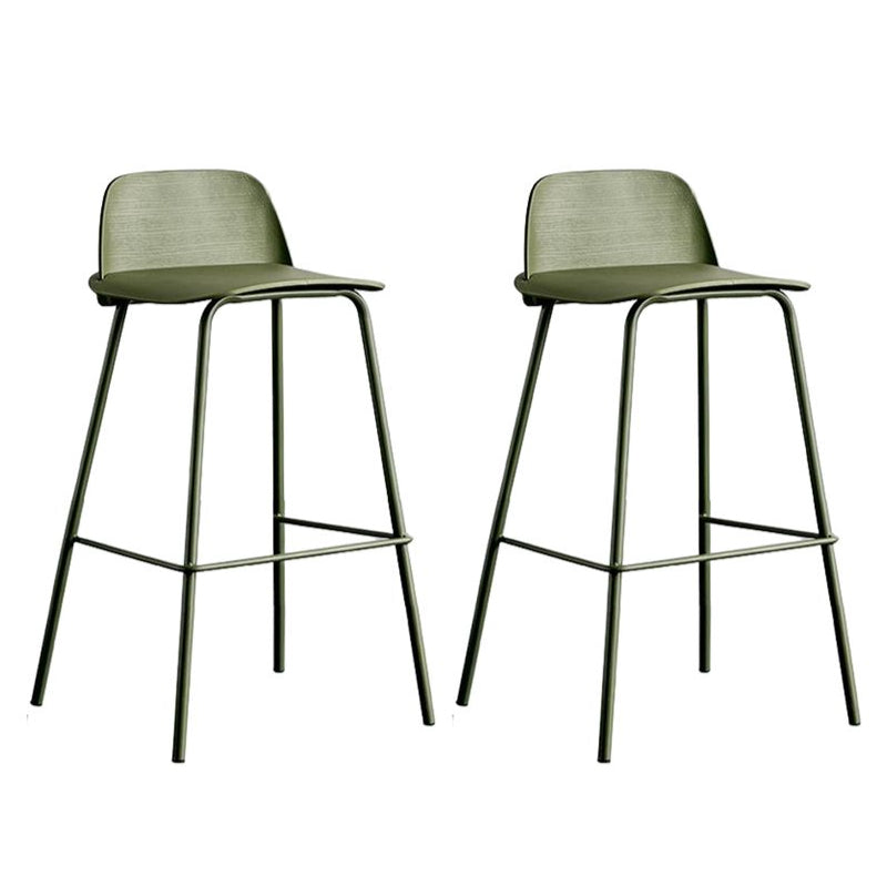 Modern Style Metal Bar-stool Plastic Counter Bar Stool for Kitchen