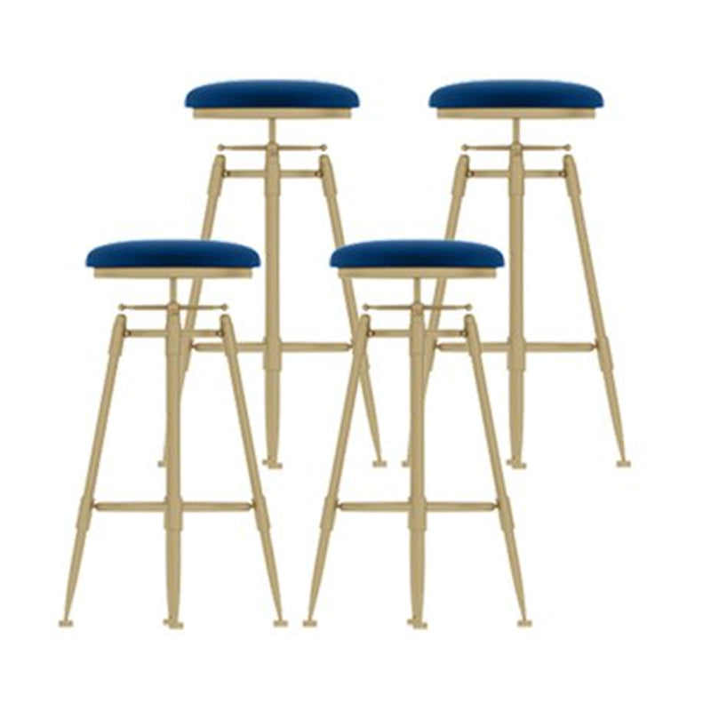 Nordic Style Metal Bar-stool Round Counter Bar Stool for Kitchen