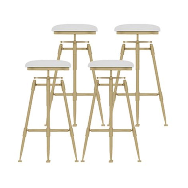 Nordic Style Metal Bar-stool Round Counter Bar Stool for Kitchen