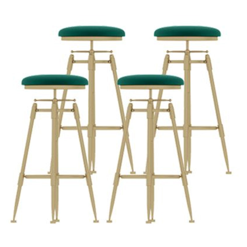 Nordic Style Metal Bar-stool Round Counter Bar Stool for Kitchen
