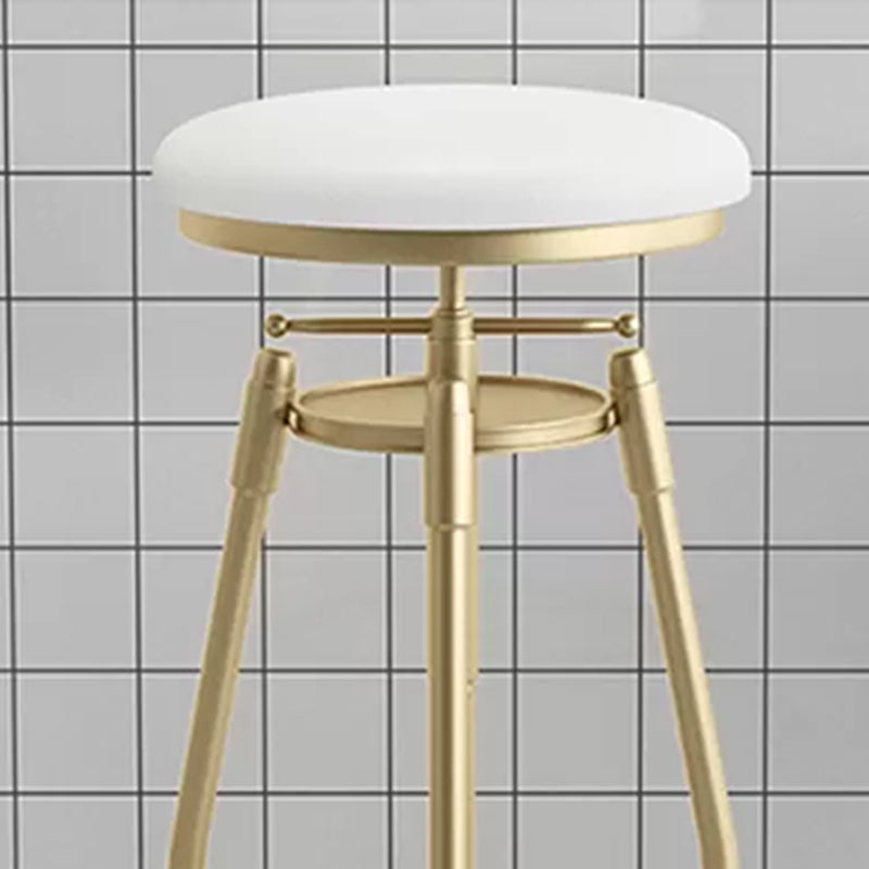Nordic Style Metal Bar-stool Round Counter Bar Stool for Kitchen