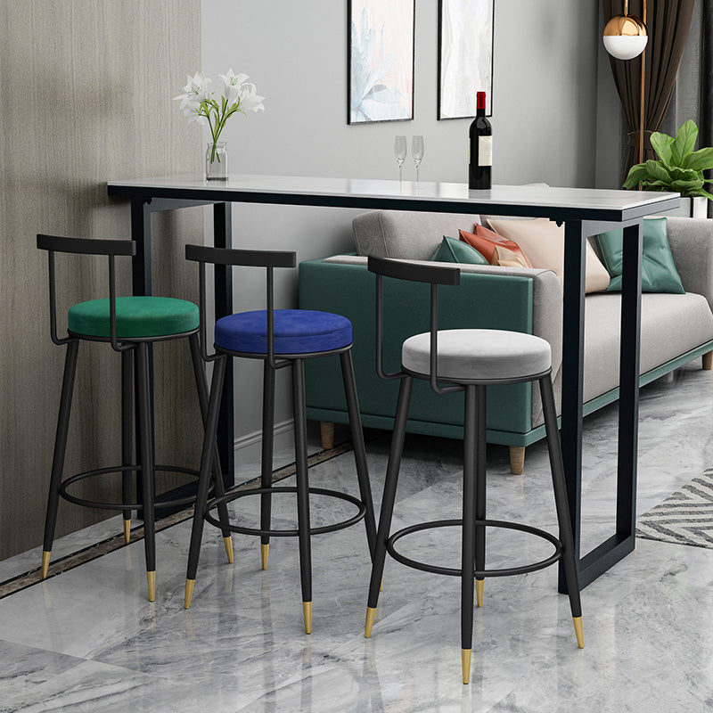 Contemporary Style Bar-stool Round Counter Bar Stool for Kitchen