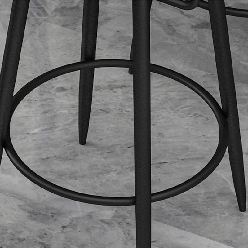 Contemporary Style Bar-stool Round Counter Bar Stool for Kitchen