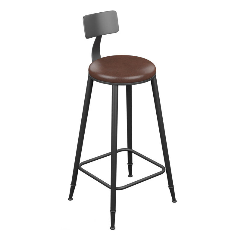 1/5/9 Pieces Industrial Iron Bar Table Set Pine Wood Bistro Set with Footrest