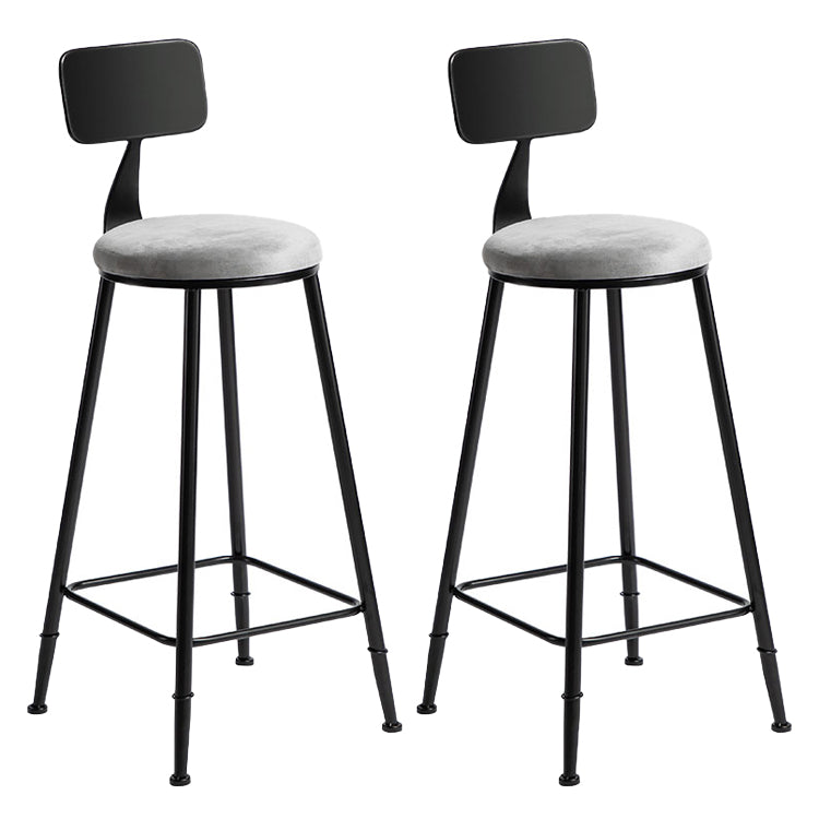 Industrial 1/2/3 Pieces Round Bar Table Set Sintered Stone Bistro Set