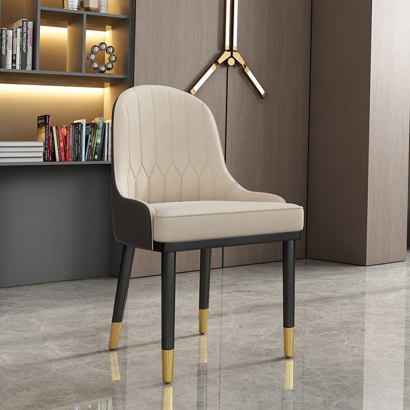 Modern Rectangle Dining Table Set 1/2/5/7 Pieces Dinette Set with White Sintered Stone Top