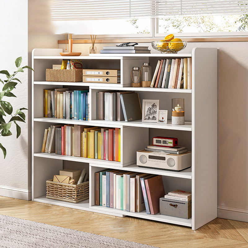 Flexible Bookshelf Contemporary Style Bookcase for Study Room and Office