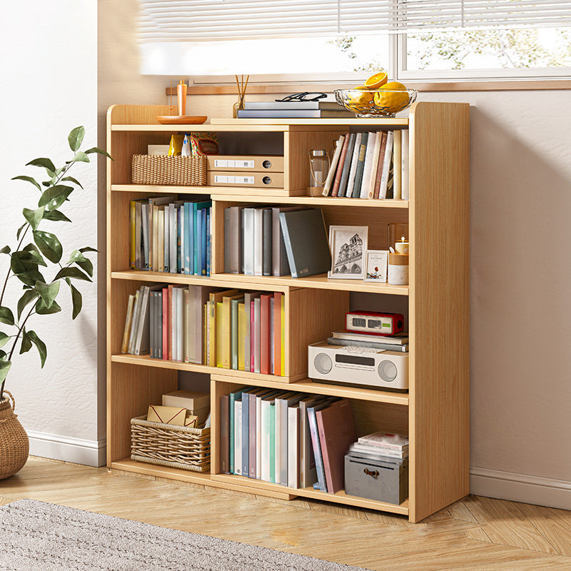 Flexible Bookshelf Contemporary Style Bookcase for Study Room and Office