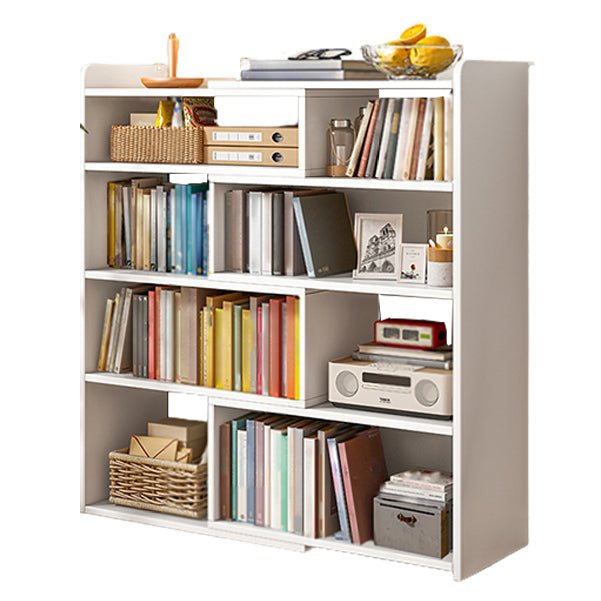 Flexible Bookshelf Contemporary Style Bookcase for Study Room and Office