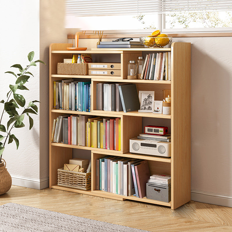 Flexible Bookshelf Contemporary Style Bookcase for Study Room and Office