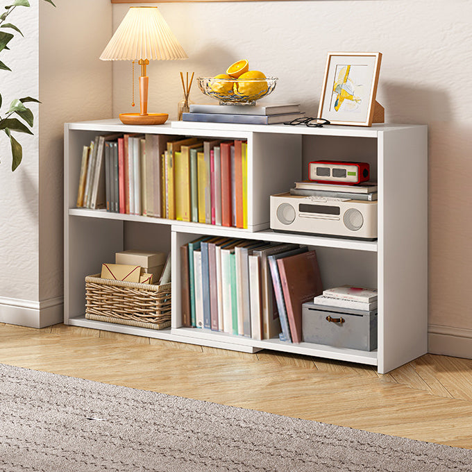 Flexible Bookshelf Contemporary Style Bookcase for Study Room and Office