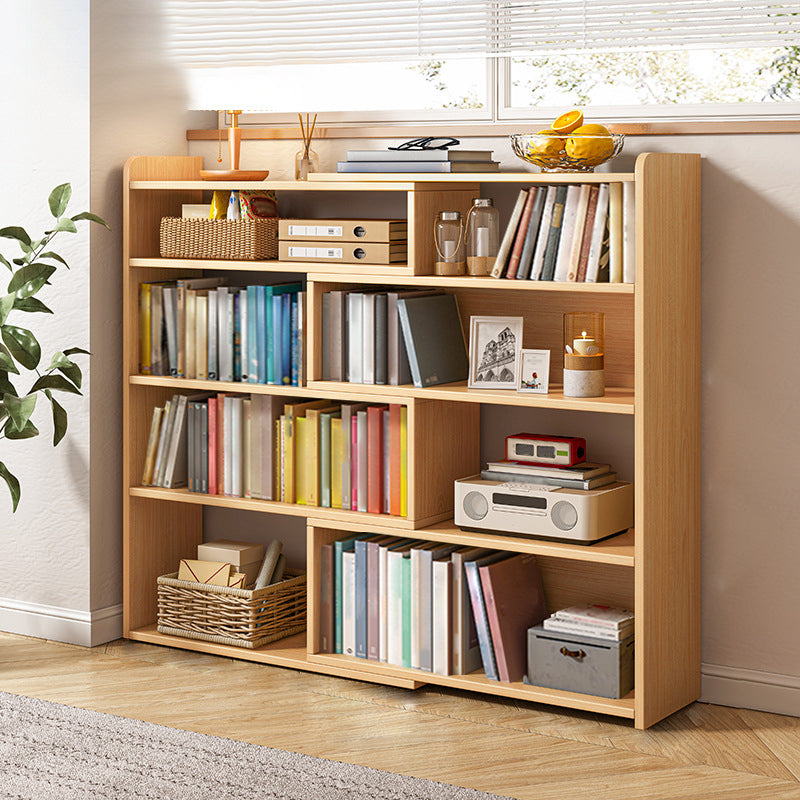 Flexible Bookshelf Contemporary Style Bookcase for Study Room and Office