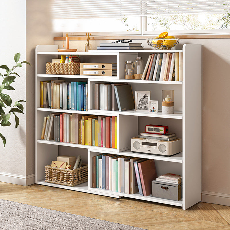 Flexible Bookshelf Contemporary Style Bookcase for Study Room and Office