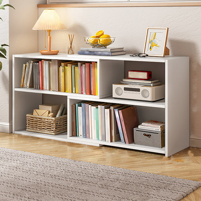 Flexible Bookshelf Contemporary Style Bookcase for Study Room and Office