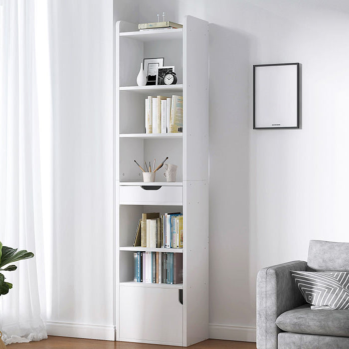 Multiple Colors Modern Style Bookshelf Engineer Wood Bookcase