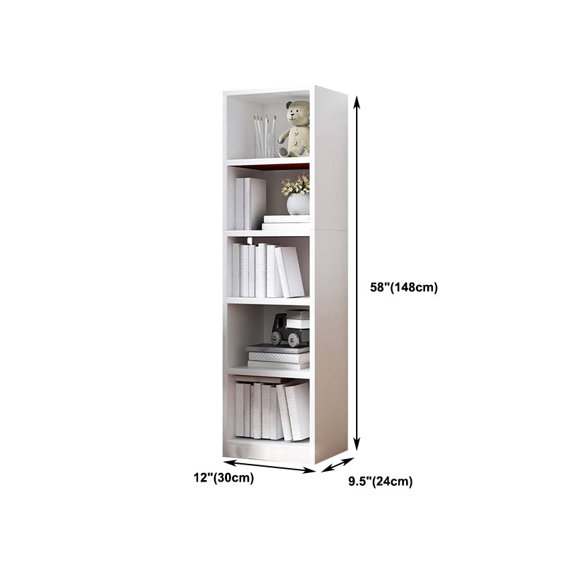 Multiple Colors Modern Style Bookshelf Engineer Wood Bookcase