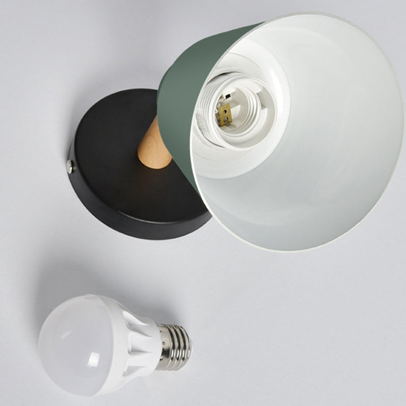 Modern Colorful Wall Sconce Simplicity Metal Wall Mounted Lamp for Sitting Room