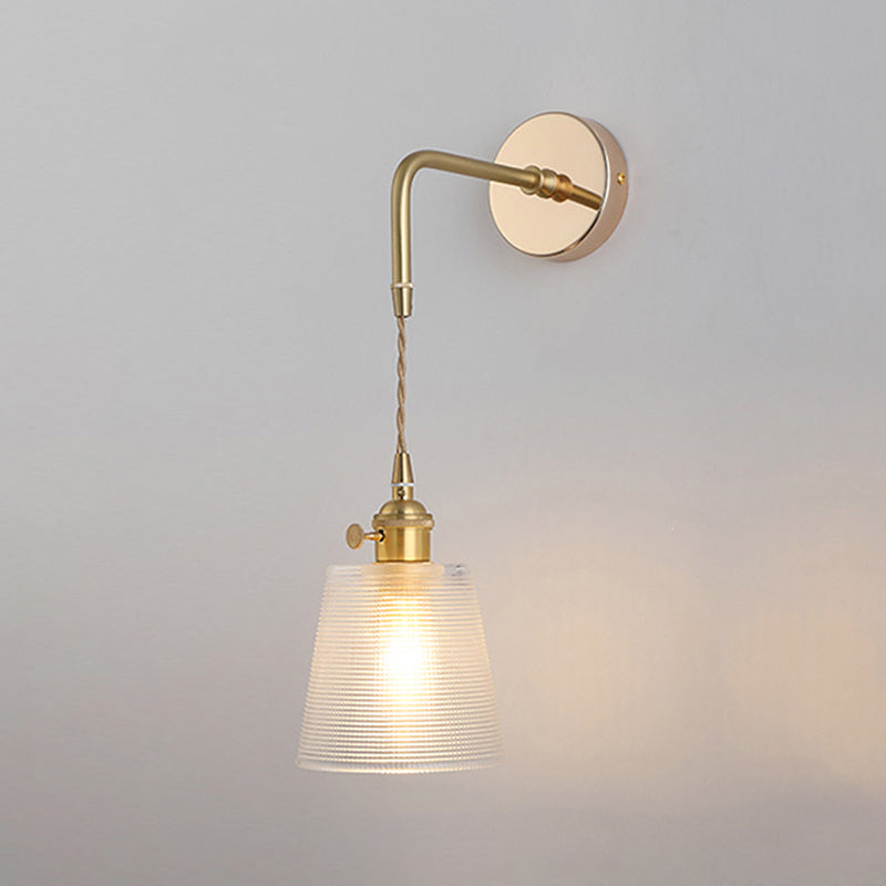 Brass Wall Sconce Nordic Minimalist Style Wall Light Sconces for Bedroom
