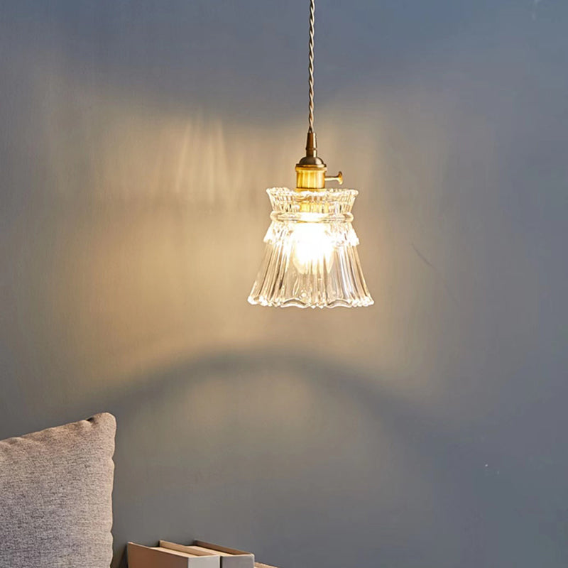 Modern Simple Wall Mounted Lamp Glass Wall Sconce for Living Room