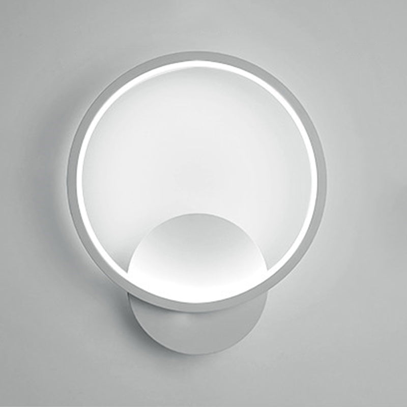 Linear Shape Metal Wall Light Modern Style Single Light Wall Mount Lighting