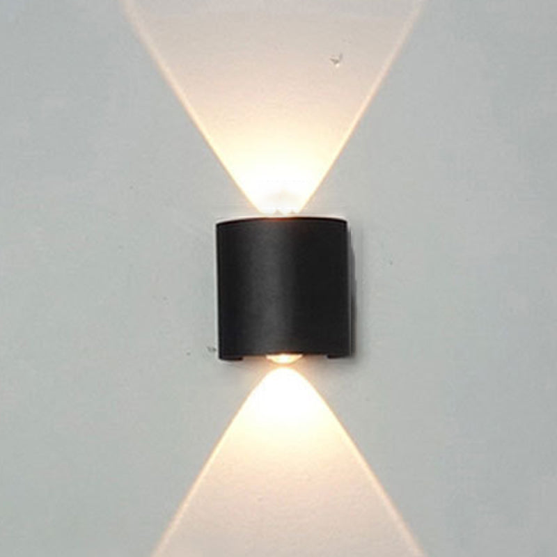 Multi-Light Geometric Wall Lighting Ideas Modern Style Metal Wall Mounted Light