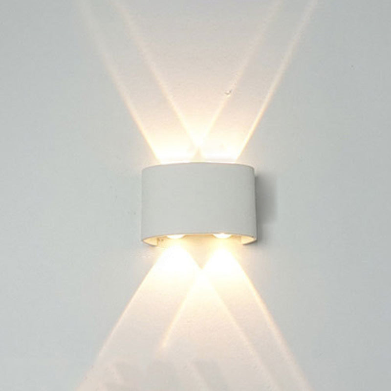 Multi-Light Geometric Wall Lighting Ideas Modern Style Metal Wall Mounted Light