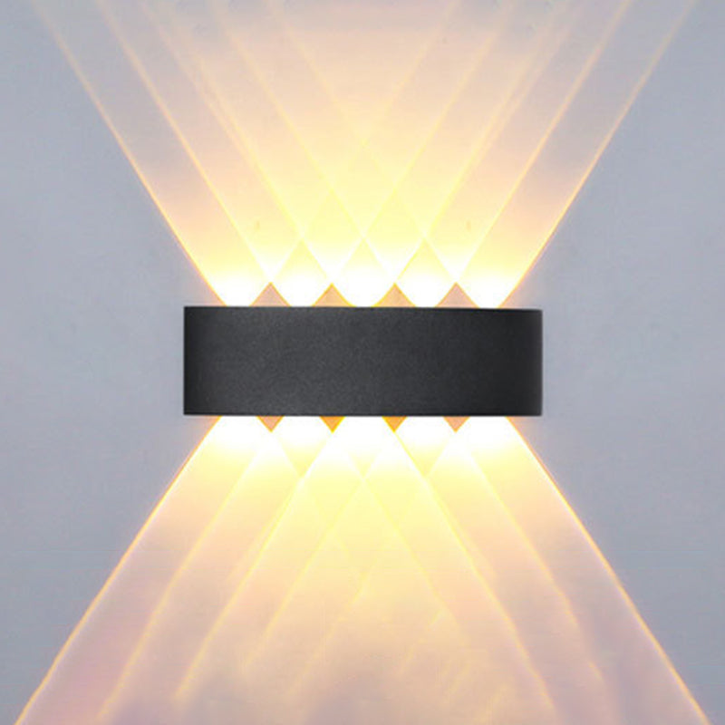 Multi-Light Geometric Wall Lighting Ideas Modern Style Metal Wall Mounted Light