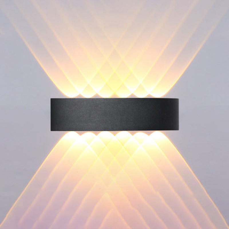 Multi-Light Geometric Wall Lighting Ideas Modern Style Metal Wall Mounted Light