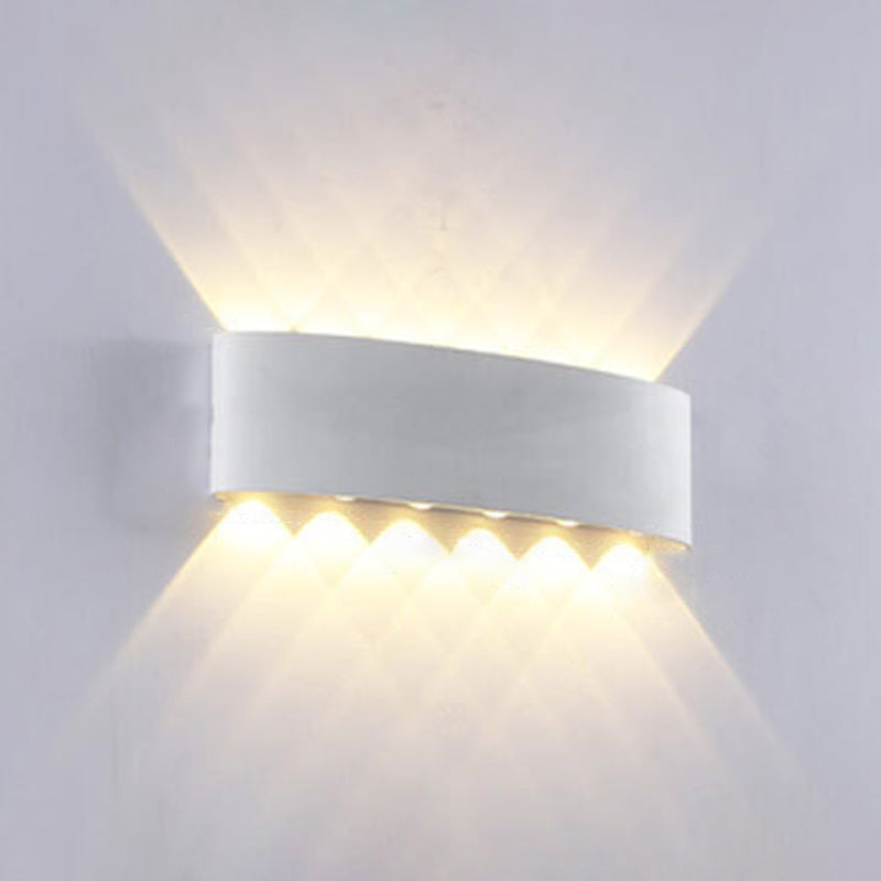 Multi-Light Geometric Wall Lighting Ideas Modern Style Metal Wall Mounted Light