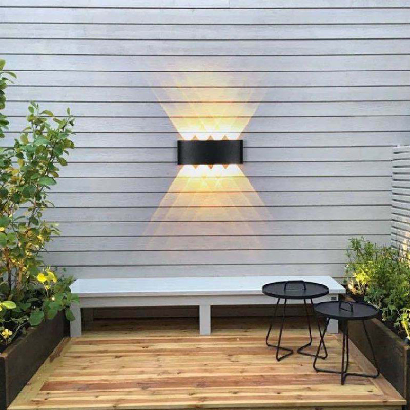 Multi-Light Geometric Wall Lighting Ideas Modern Style Metal Wall Mounted Light