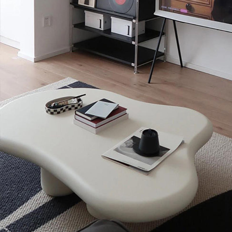 Modern Wood Geometric Coffee Cocktail Table 4 Legs 1 Coffee Table