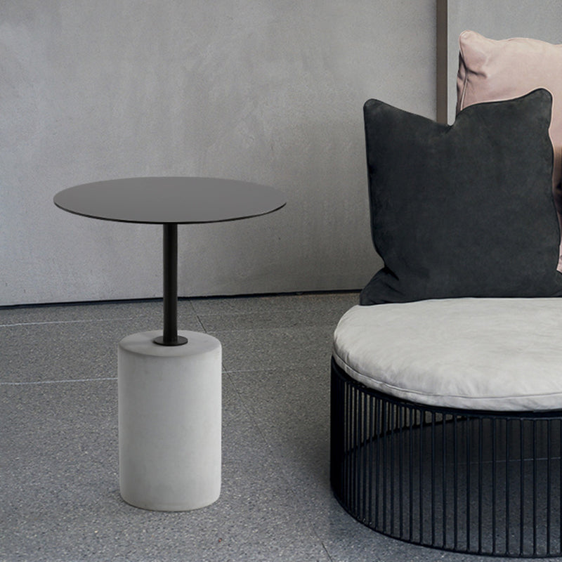 Nordic Style Cocktail Table Stainless Steel Table Round Coffee Table