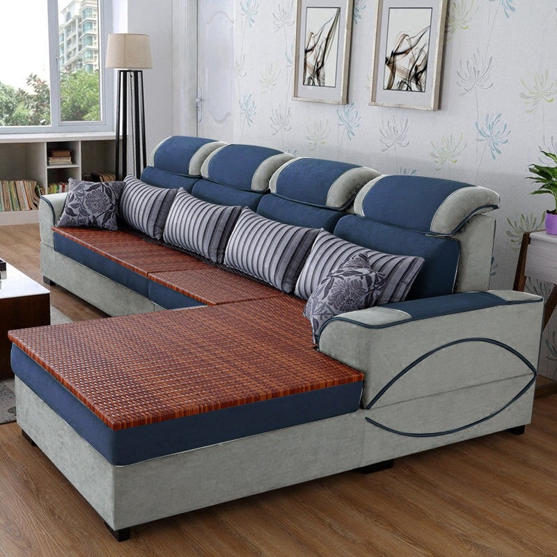 125.98" W √ó 70.87" D √ó 35.43" H L-Shape High Back Square Arm Sectional