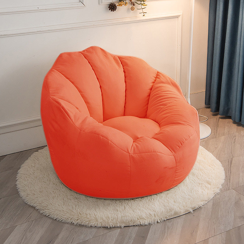 31.49" L x 31.49" W x 27.55" H Linen Accent Chair Washable Papasan Chair